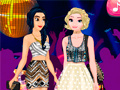 Spēle Princeses apmeklē 3 balles naktī online