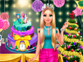 Spēle Blondie Ziemas Ballīte online
