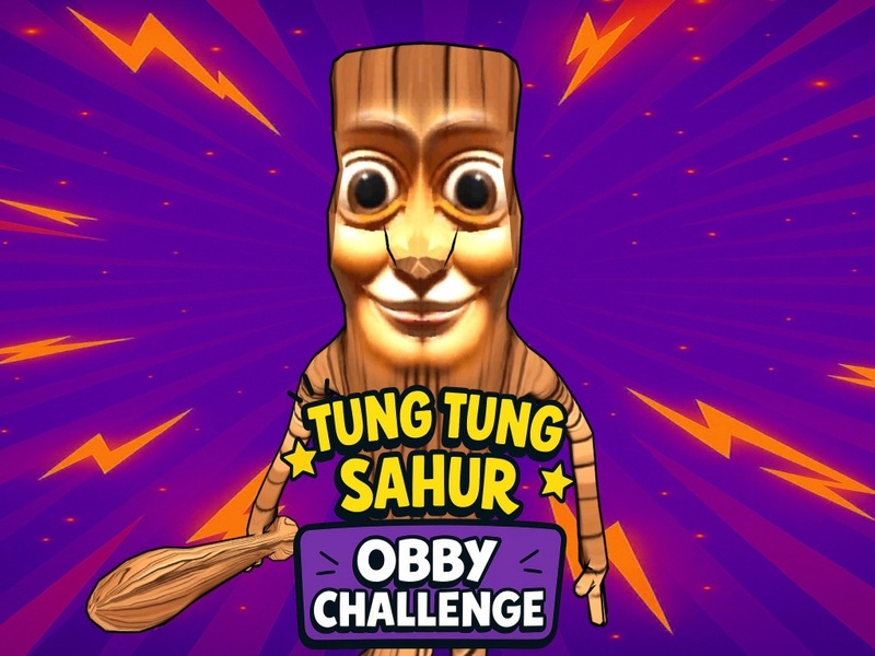 Spēle Tung Tung Sahur: Obby Challenge online