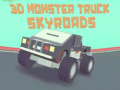 Spēle 3D Monstro Kravas Skyroads online