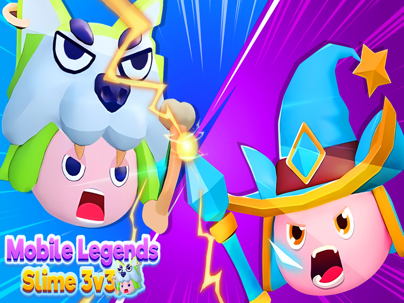 Spēle Mobilā leģendu Slime 3V3 online