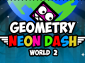 Spēle Ģeometrija: Neon Dash Pasaule 2 online