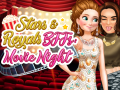 Spēle Zvaigznes un Karaliskie BFFs: Filmu Vakars online