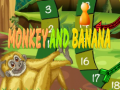 Spēle Mērkaķis un Banāns online