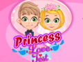 Spēle Princeses mīlestības tests online