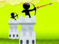 Spēle Stickman Loka šāvējs Pils online