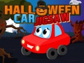 Spēle Helovīna auto puzle online