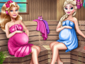 Spēle Mīļās Māmiņas Grūtnieces Sauna online