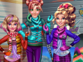 Spēle Princeses ziemas brīvdienas online