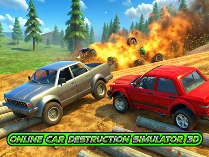Spēle Tiešsaistes automašīnu iznīcināšanas simulators 3D online