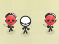 Spēle Stickman Ninja Skrējiens online