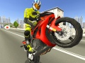 Spēle Motocikls uz šosejas online