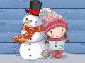 Spēle Ziemas puzlbez online