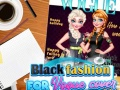 Spēle Melna modes žurnāla Vogue vāka online