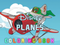 Spēle Disney Planes krāsojamā grāmata online