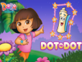 Spēle Dora Izpētniece: Savienot Punktus online