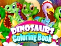 Spēle Dinozauru krāsojamā grāmata online