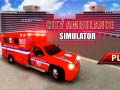 Spēle Pilsētas ātrās palīdzības simulators online