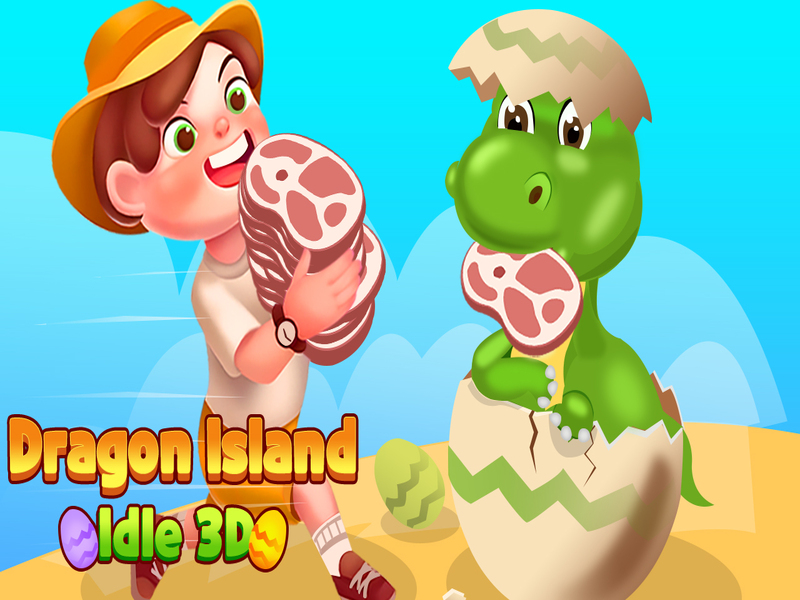 Spēle Dragon Island Idle 3d online