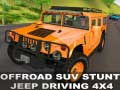 Spēle Offroad SUV triku džipu braukšana 4x4 online