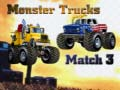 Spēle Monstru Autocisli Match 3 online