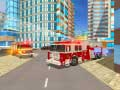 Spēle Uguns pilsētas glābšanas kravas automašīnas braukšanas simulators online
