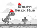 Spēle Santa T-Rex Skrējiens online