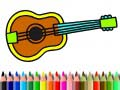 Spēle Atpakaļ uz skolu: Mūzikas instrumentu krāsojamā grāmata online
