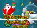 Spēle Ziemassvētku Burbuļi Match 3 online
