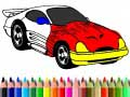 Spēle Atpakaļ skolā: Muskuļu auto krāsošana online