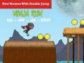 Spēle Ninja Skrējiens Divkāršais Lēciens online