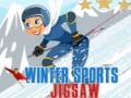 Spēle Ziemas sporta puzle online