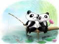 Spēle Slīdošās pandām online