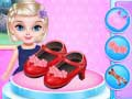 Spēle Mazās princeses modes apavu dizains online