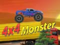 Spēle 4x4 Briesmonis online