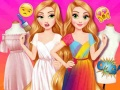 Spēle Princeses Apģērbu Krāsošana online