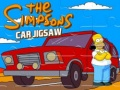 Spēle Simpsonu auto puzle online