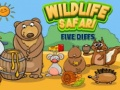 Spēle Savvaļas dzīvnieku safari: Pieci atšķirības online