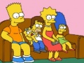 Spēle Simpsons puzle online