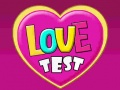Spēle Mīlestības tests online