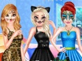 Spēle Princese Dzīvnieku Stila Modes Ballīte online