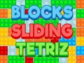 Spēle Slīdošie Bloki Tetris online