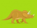 Spēle Mīļi dinozauri krāsošana online