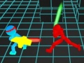 Spēle Stickman Neona Kari: Zobenu Cīņas online