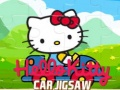 Spēle Hello Kitty automašīnu puzle online