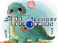 Spēle Mīļie Dinosauri: Atšķirības online