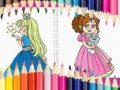 Spēle Skaistās Prinseses Krāsošanas Grāmata online