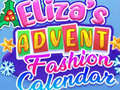 Spēle Elizas Adventes Modes Kalendārs online