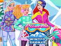 Spēle Princese Ziemas Sporti online