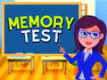 Spēle Atmiņas tests online